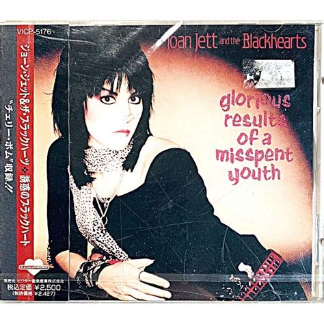 Joan Jett And The Blackhearts Glorious Results Of A Misspent Youth Cd