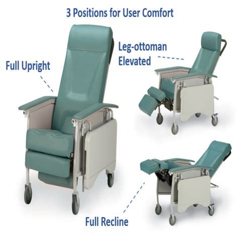 Deluxe Adult 3 Position Recliner Avacare Medical