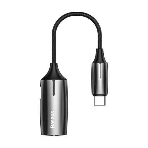 Baseus L Audio Cable Adapter Usb C To Usb C Mm Penguin Bd