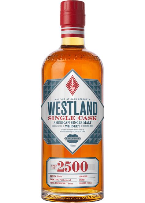 Westland Single Cask Pilsen PX Hogshead Cask # 2500 Barrel Select ...