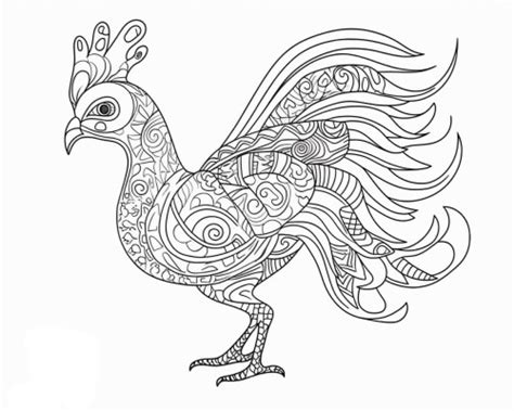 Sarimanok Coloring Pages