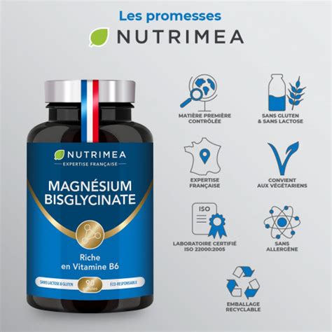 Magn Sium Bisglycinate Et Vitamine B Bienfaits Et Posologie