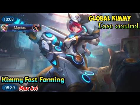 Kimmy Fast Farming And Maniac Game Play Top Global Kimmy By Lose