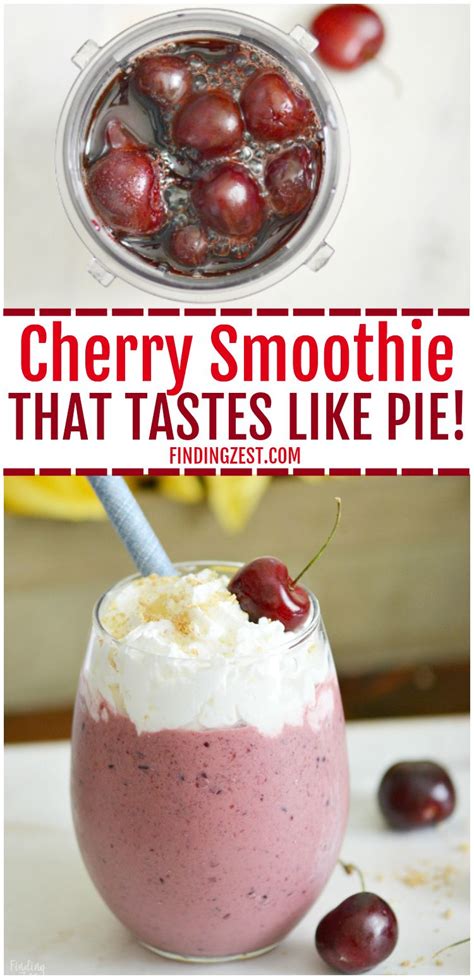 Cherry Smoothie Recipe With Yogurt Chastity Mcdonough