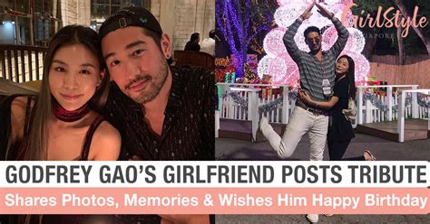 Godfrey Gao's Girlfriend Post Instagram Tribute To Him On His Birthday