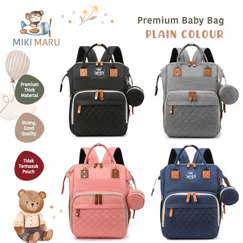 Jual Mikimaru Tas Ransel Bayi Waterproof Besar Jumbo Murah Baby Bag