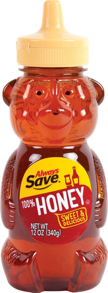 Honey Bear ( 12 oz ) 00070038655183 – Always Save®