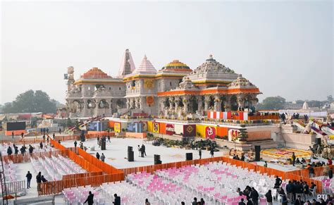 Ayodhya Ram Temple: In Pics: Spectacular Visuals Of Ram Temple On Day ...