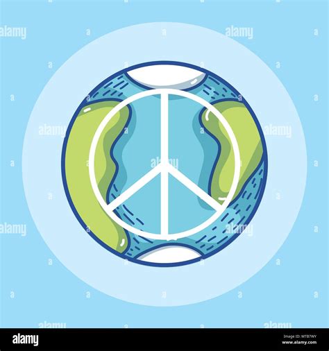 Peace and love symbol Stock Vector Image & Art - Alamy