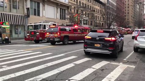 Fdny Battalion Chief Responding On Broadway On Upper West Side Of