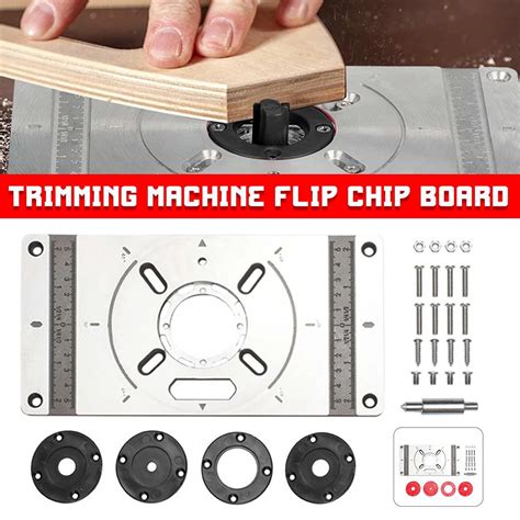 Multifunktionale Router Tisch Insert Platte Holzbearbeitung Bänke