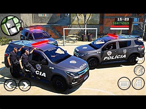 Gta San Andreas Policia Hrs Varias Viaturas Da Policia Blitz Da