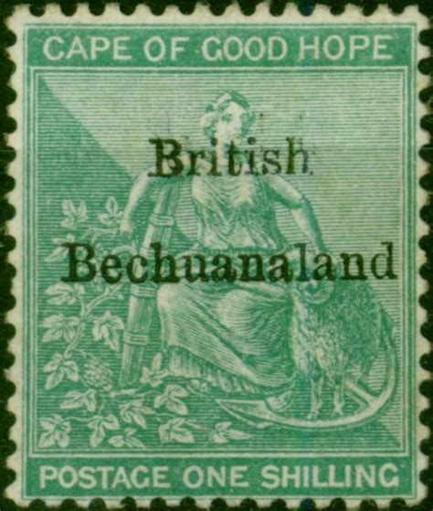 Bechuanaland 1886 1s Green Sg8 Fine And Fresh Mm Stamp Empire Philatelists