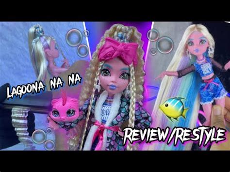 Monster High Spa Day Lagoona Blue Restyle Review Youtube