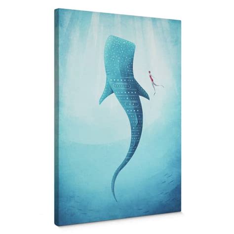 Poster Rivers Le Requin Baleine Wall Artfr