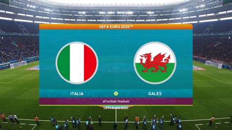 Italia Vs Pais De Gales Grupo A Partido Completo De La Uefa Euro