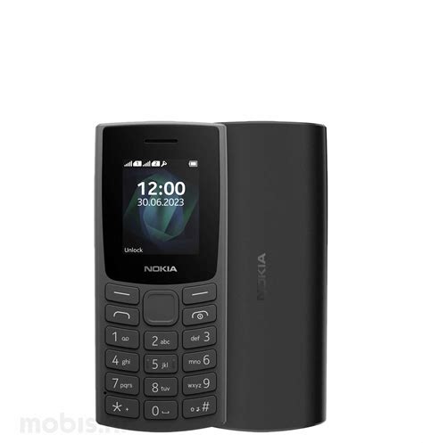 Nokia 105 2023 DS crna mobitel Klasični mobiteli