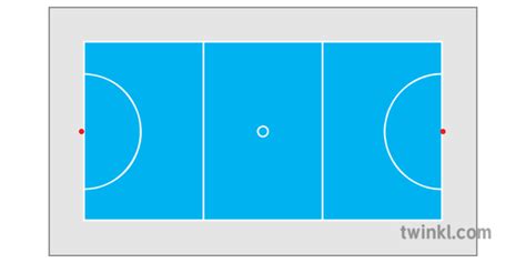 Netball Court Diagram Layout