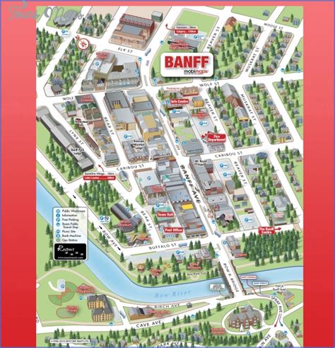 Banff Map