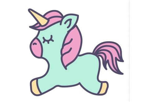 Petit Sticker Licorne Le Monde Du Stickers Fr