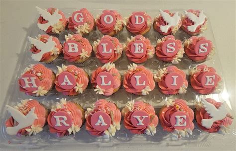 Baptism Cupcakes Sweet Mixins Sullivan WI Bakery