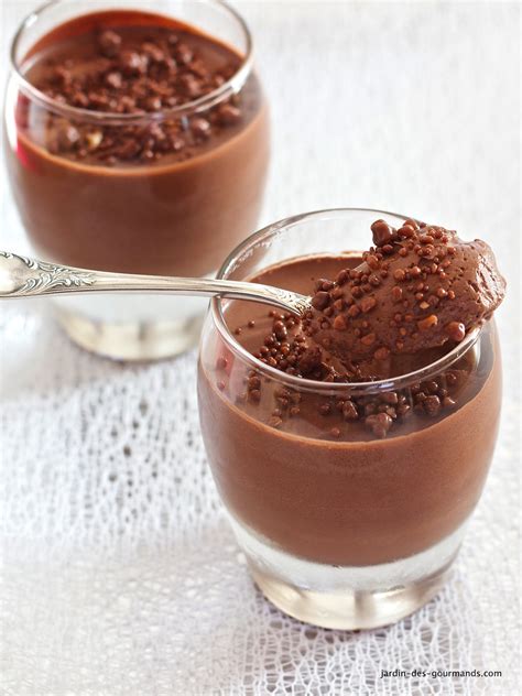 Mousse Au Chocolat Jardin Des Gourmands