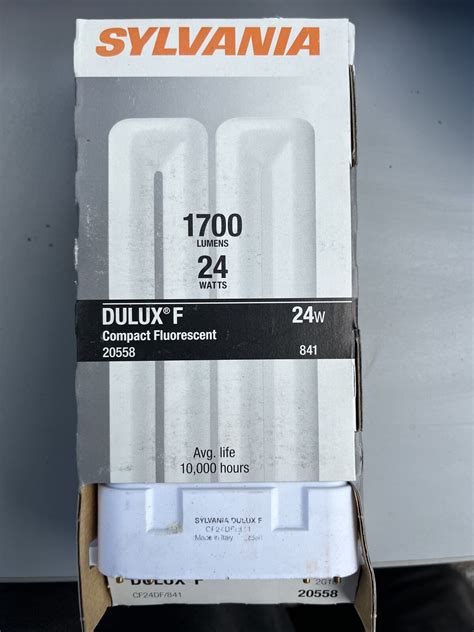 OSRAM DULUX F 2g10 4 Pin 24w 830 3000k 1700 LM Fluorescent Lamp For