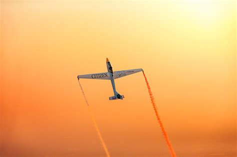 Fond Décran La Photographie Avion Spectacles Aériens Fumée