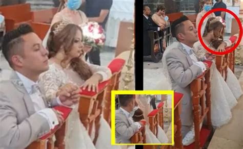 Novia se desmaya en plena ceremonia el día de su boda VIDEO