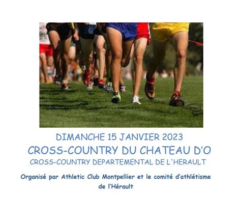 Championnat D Partemental De Cross Ch Teau D Montpellier Dimanche