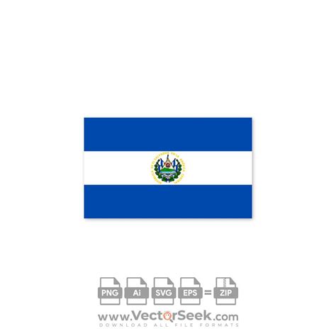 El Salvador Flag Vector - (.Ai .PNG .SVG .EPS Free Download)