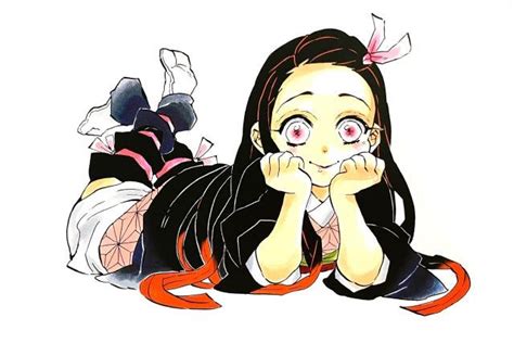 Gotouge Official Art On Nezuko From The Demon Slayer Art Book