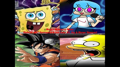 Mugen Multiverse Melee Episode Spongebob Son Goku Vs Sky