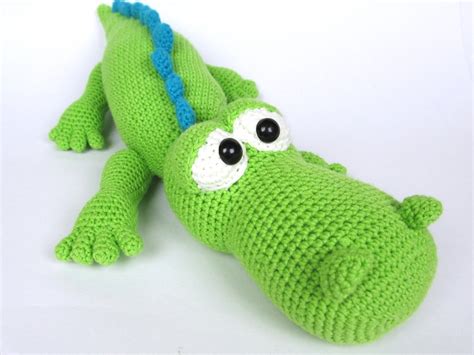 Alligator häkeln Krokodil Echse DIY PDF