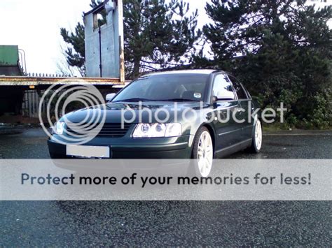 Green And Cream Passat B5 Saloon