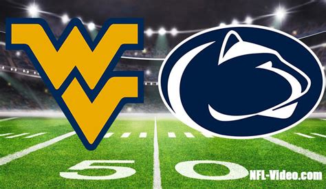 West Virginia Vs Penn State Football Week 1 2023 Full Game Replay NCAA