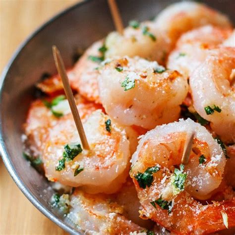 Garlic Parmesan Roasted Shrimp Recipe Oven Baked Shrimp Recipe