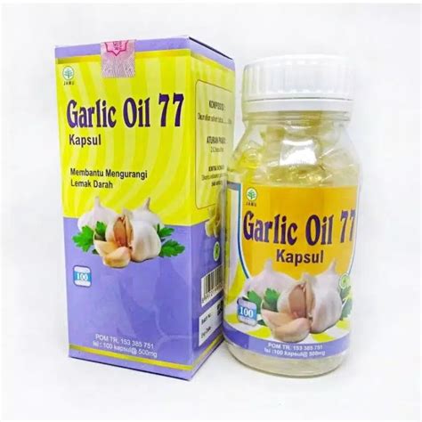 Jual Garlic Oil 77 Kapsul Bawang Putih Kota Depok HANIF GALERY