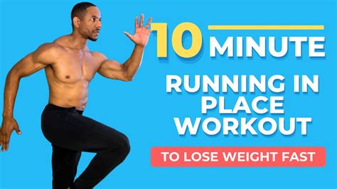 Minute Running In Place Workout To Lose Belly Fat Fast At Home Youtube