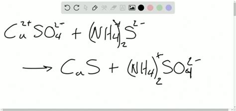 SOLVED Write A Balanced Equation For Each Of The Following A Copper