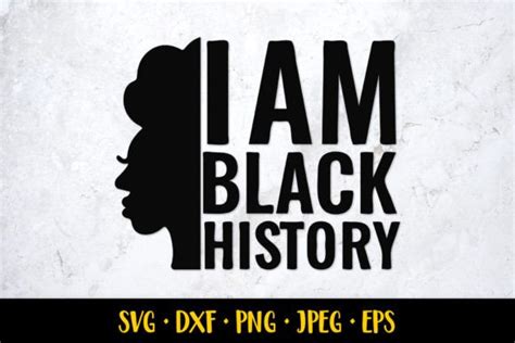 Juneteenth Svg I Am Black History Graphic By Labelezoka · Creative Fabrica