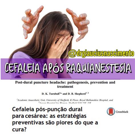 Cefaleia Pos Raqui Tratamento - Cefaléia Pós-Raqui – Dr. Glaucius Nascimento