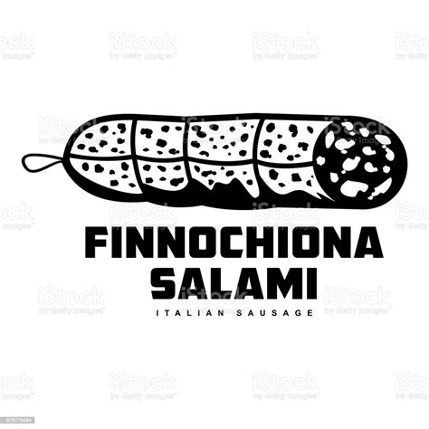 Italian Sausage Vector Illustration Stock Illustration Download Image