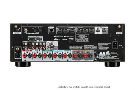 AV Receiver Denon AVR X2800H DAB HEIMKINORAUM Edition