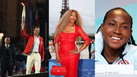 Best Tennis Moments From Paris Olympics 2024 Opening Ceremony Ft Rafael Nadal Serena Williams