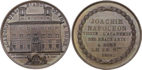 Frankreich Bronzemedaille Medaillen Napoleons I Prachtexemplar