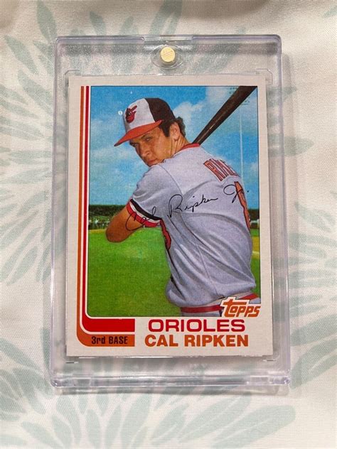 1982 Topps Traded 98T Cal Ripken Jr RC RARE Condition TRUE One