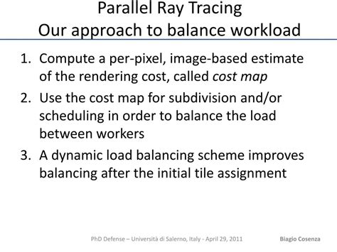 Ppt Efficient Distributed Load Balancing For Parallel Algorithms