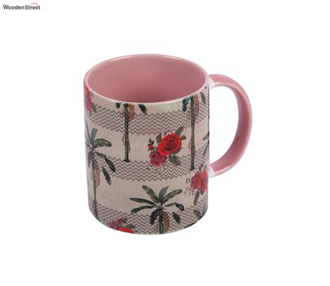 Buy Coffee Mug MultiColour With Coconut Tree Design Online in India at ...