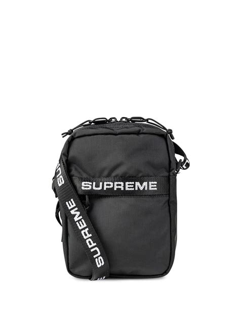 Supreme Logo Strap Shoulder Bag Farfetch